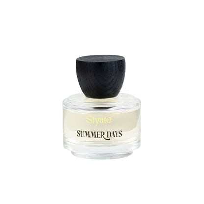 Perfume bottle labeled 'Summer Days' by Sivatte on a white background